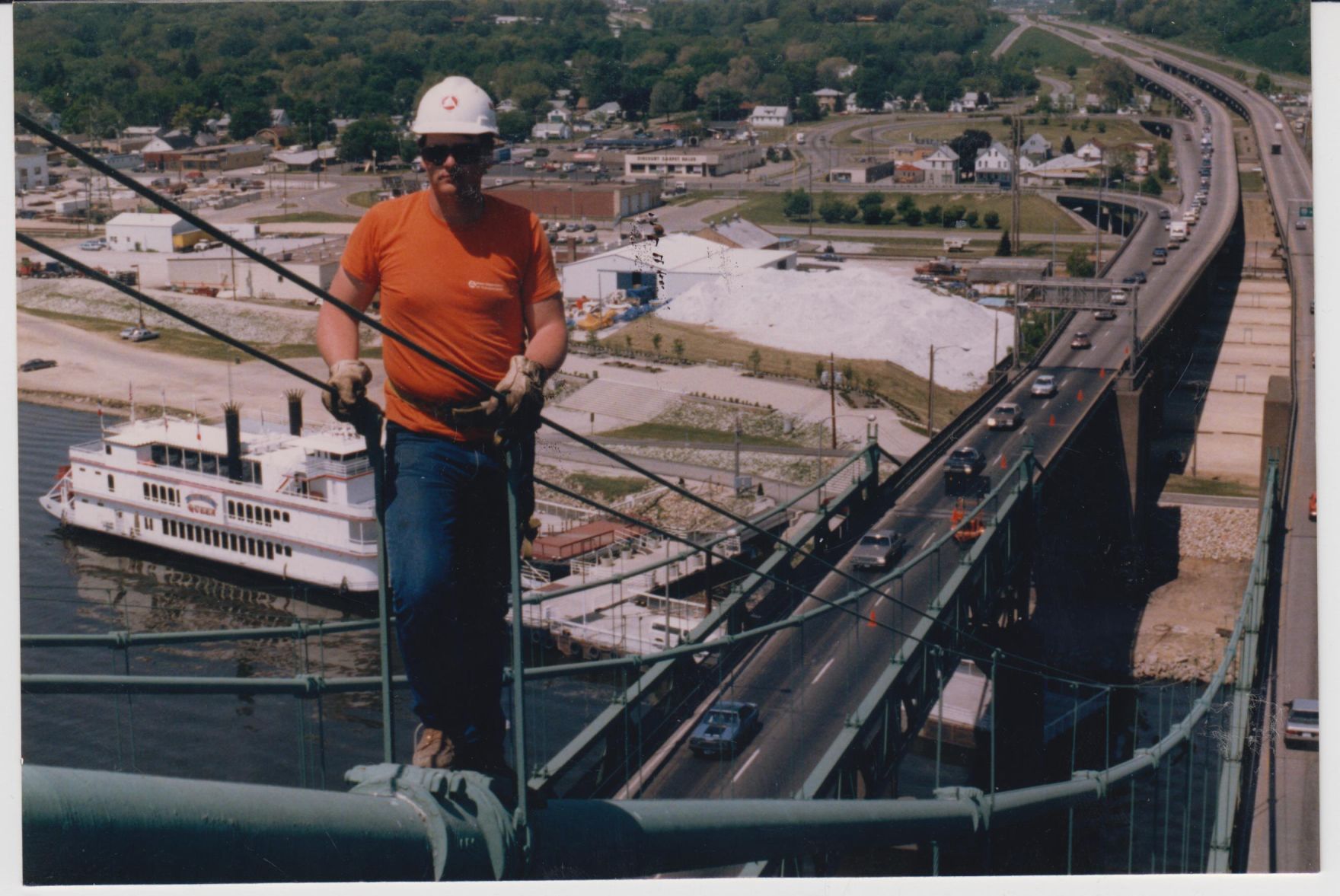Dan Bailey, bridge walking